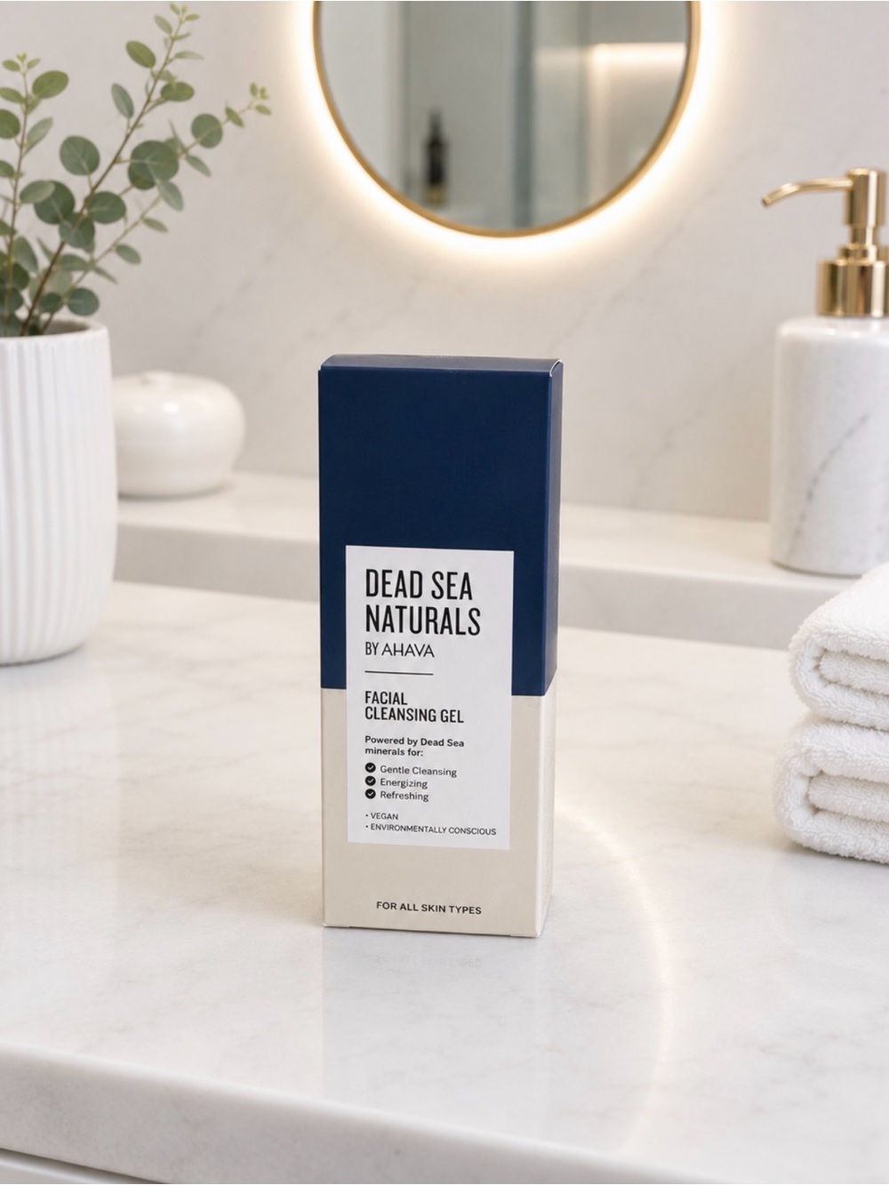 AHAVA Facial Cleansing Gel – Dead Sea Minerals